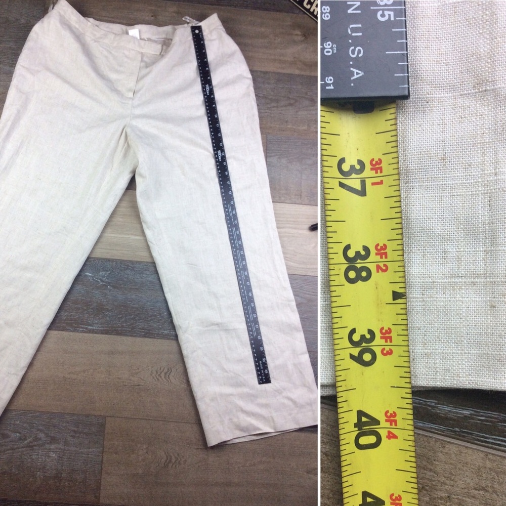 Pair of Pants, Size 20W, Color: Vanilla. - Picture 2 of 6